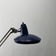 Blue desk lamp '67 G De Luxe' by Fase Madrid, Spain 1970