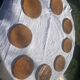 9 plates in straw slurry val d or creation made in france vintage