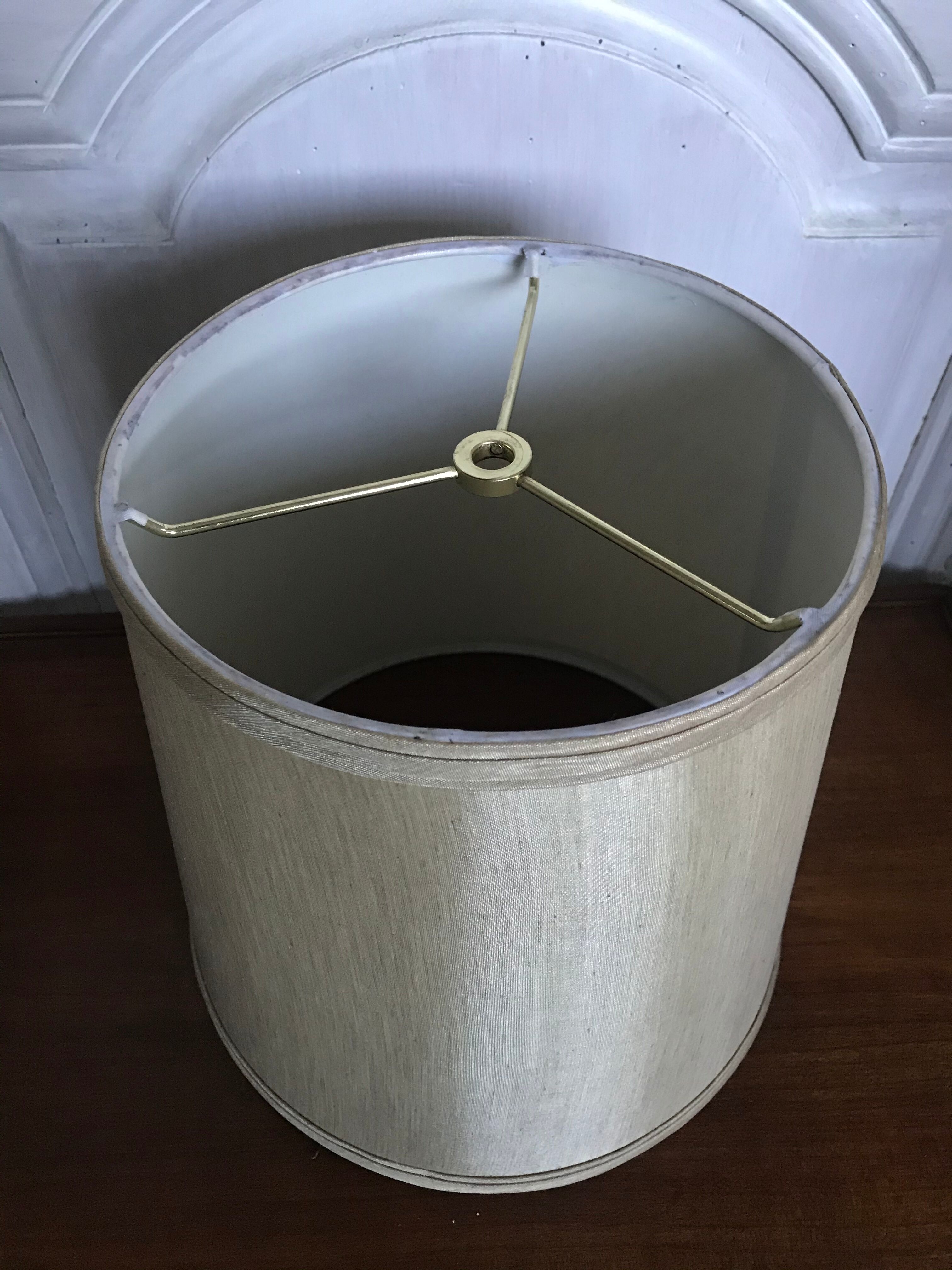 Vintage wild silk shade 25.5cm