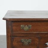 English Antique Lowboy/Side Table Made of Oak from the 18th Century
