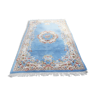 Indian wool rug, handmade 117x213cm