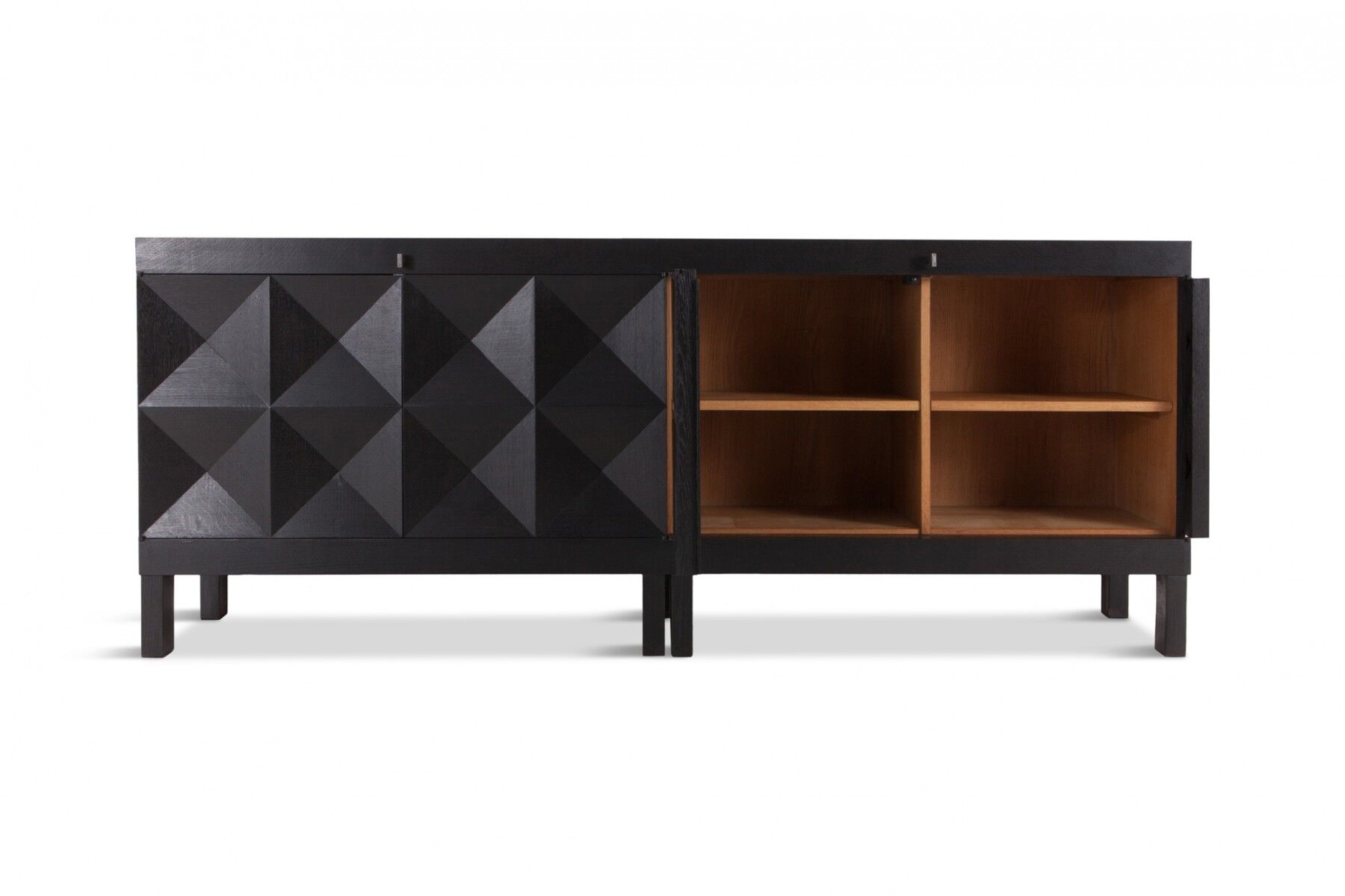 Brutalist RoughEne In 1950 Tinted Oak