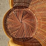 Emmanuelle rattan armchair