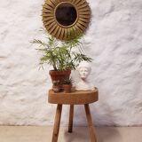 Woman bust in plaster