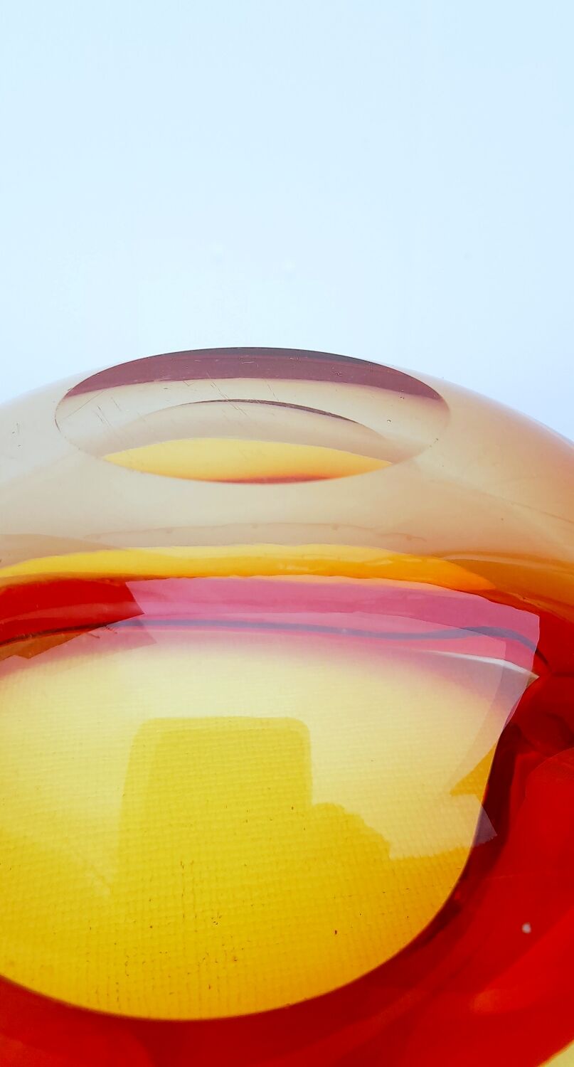 Flavio Poli ashtray for Seguso 60s