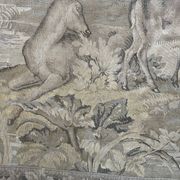 Tapisserie de style Renaissance à décor animalier, XXème siècle