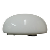 Round opaline ceiling light