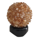 Citrine quartz ambient lamp