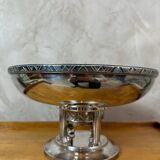 Art Deco silver-plated metal cup