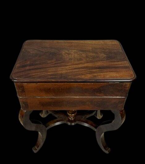 Charles X period mahogany worker circa 1820
