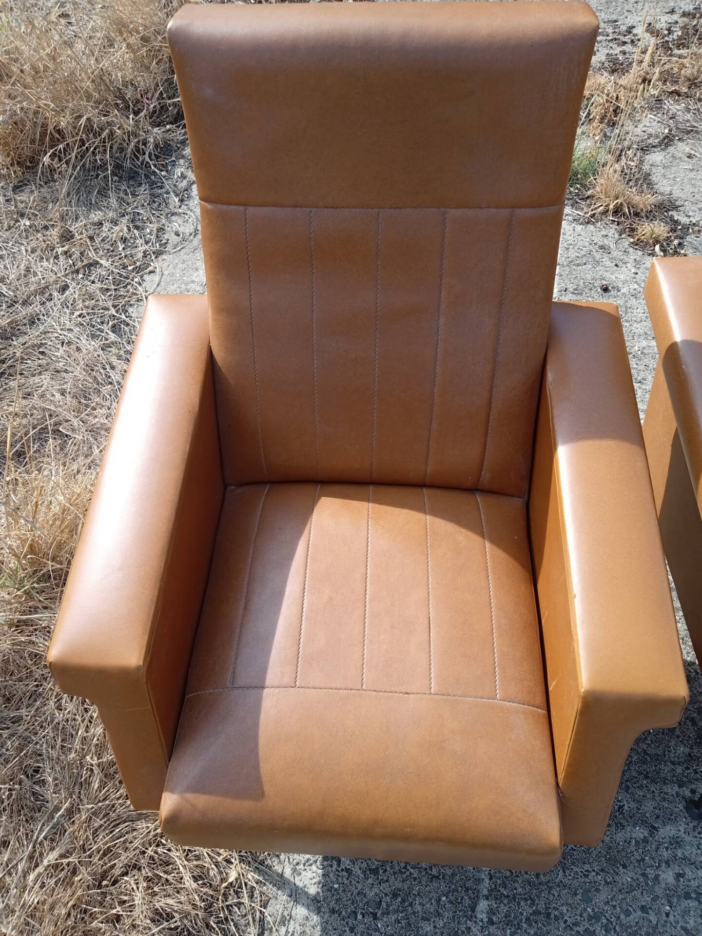 Pair of vintage armchairs