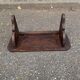 19th century solid wood wall shelf