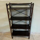 Vintage rattan shelf