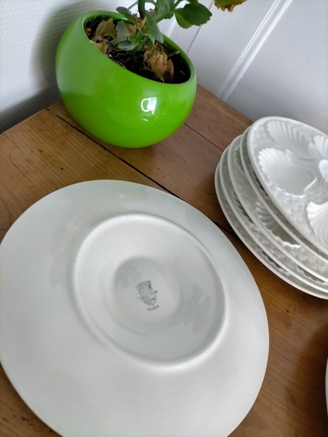 Oyster service Longchamp