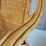 Rattan armchair