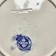 Plates x 4 English plates Brown Westhead Moore & Cie, Pomona decor, 1872. Rare.