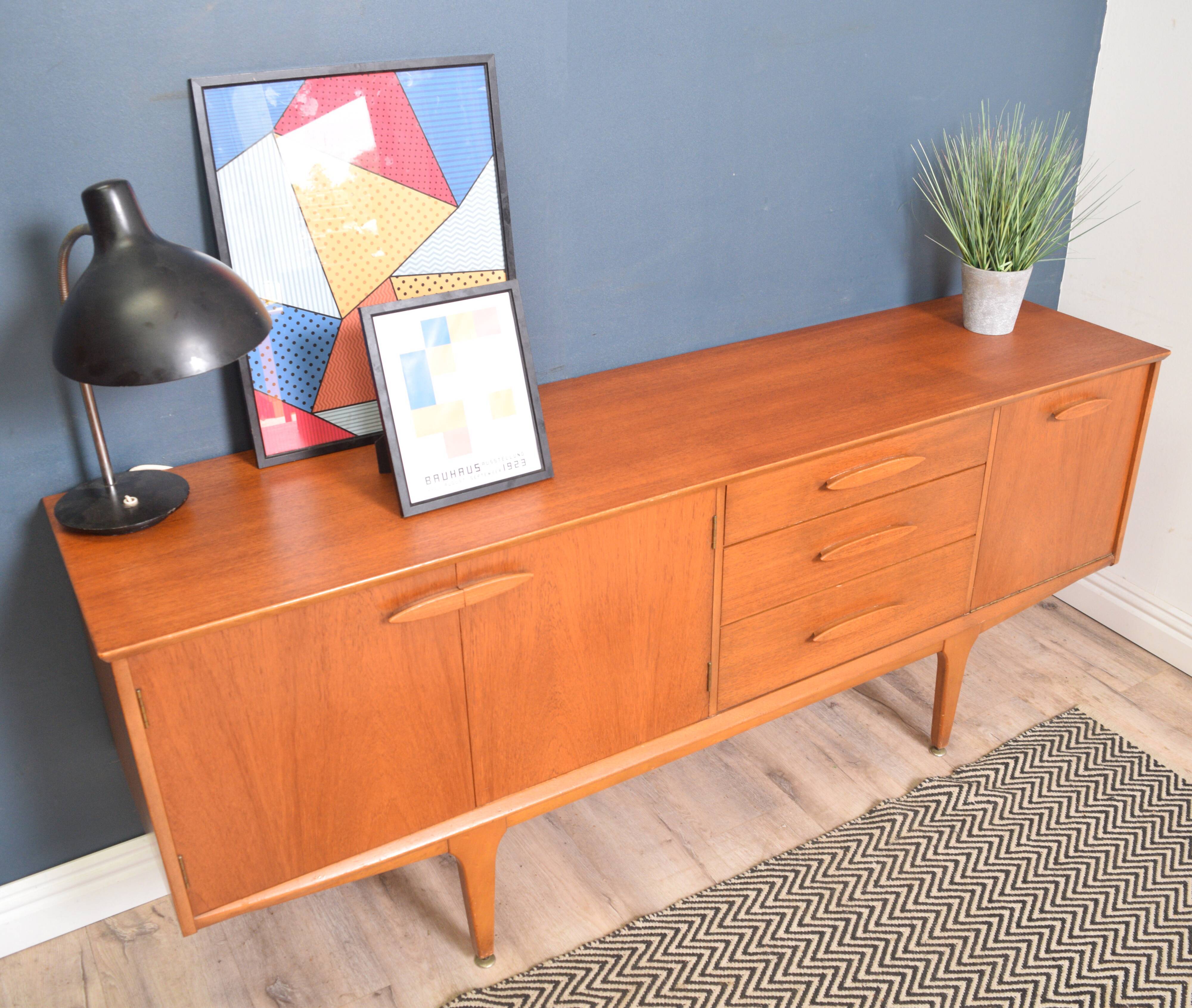 Restored Teak 1960s Jentique Sideboard Cabinet