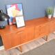 Restored Teak 1960s Jentique Sideboard Cabinet