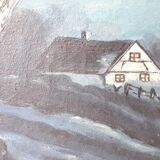 Oil painting on canvas