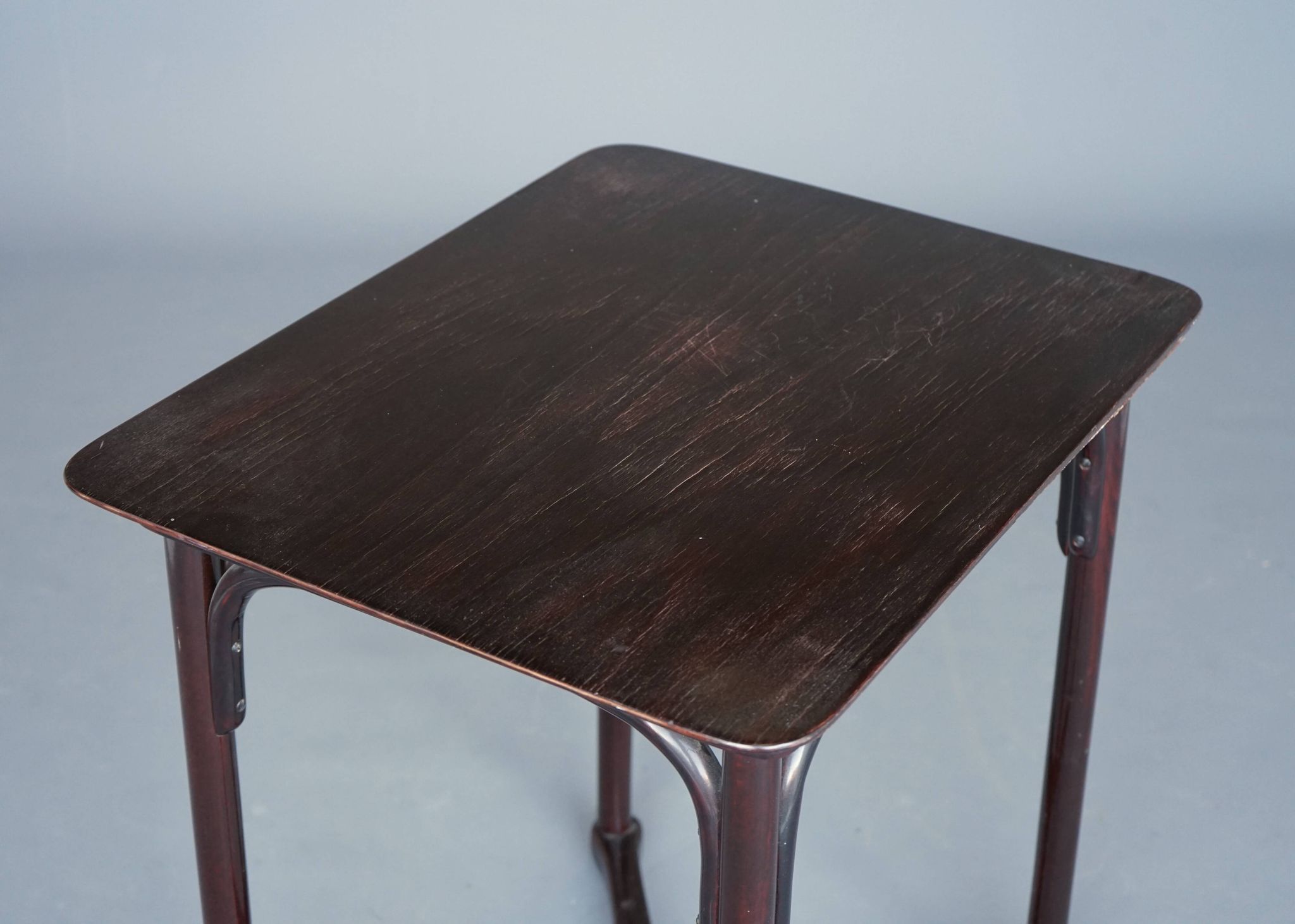 A small Art Nouveau side Table in beech by J&J Kohn, 1910