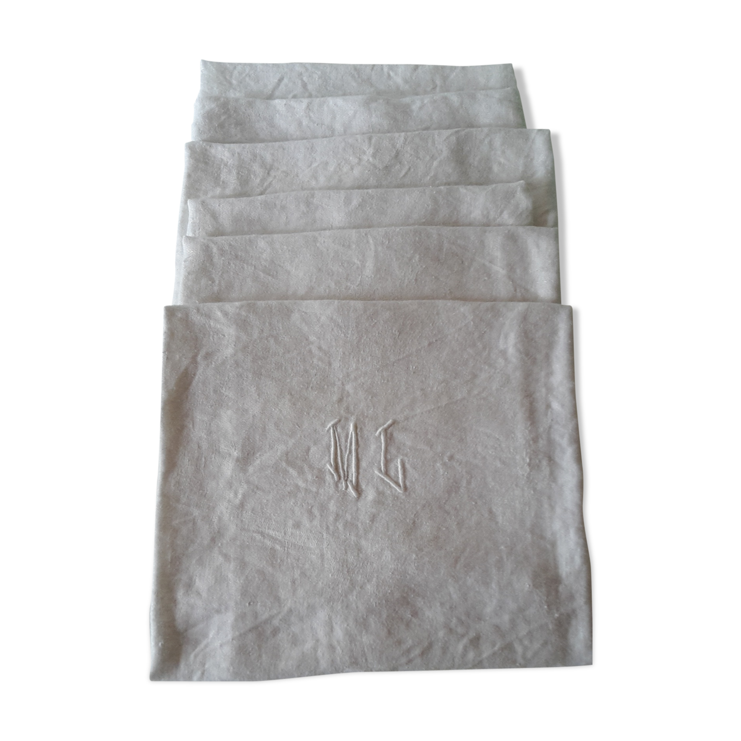Monogrammed towels