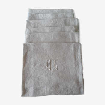 Monogrammed towels