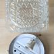 Square glass ceiling light