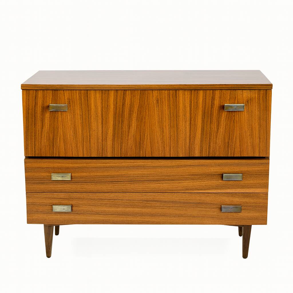 Vintage Chest of Drawers, 1970s, Czechoslovakia