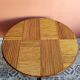 Table vintage en rotin
