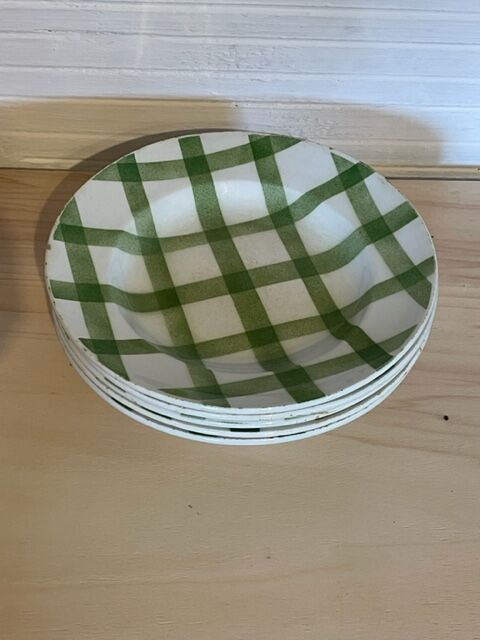 Lot de 5 assiettes creuses moulin des loups