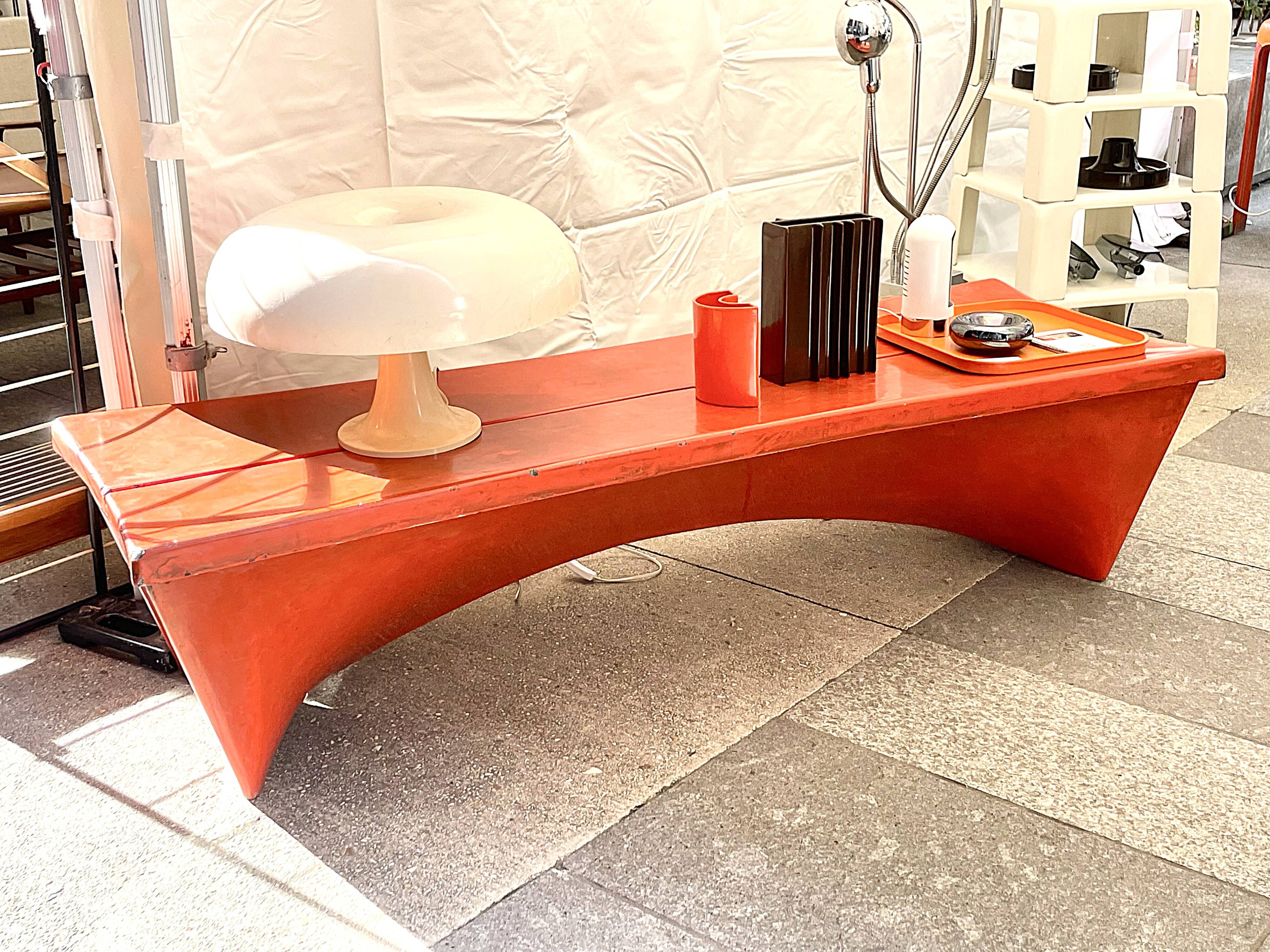 Large Nesso lamp Giancarlo Mattioli Artemide 1965