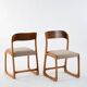 4 Baumann sled chairs