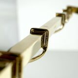 Complete brass coat rack, Italy 1950s.