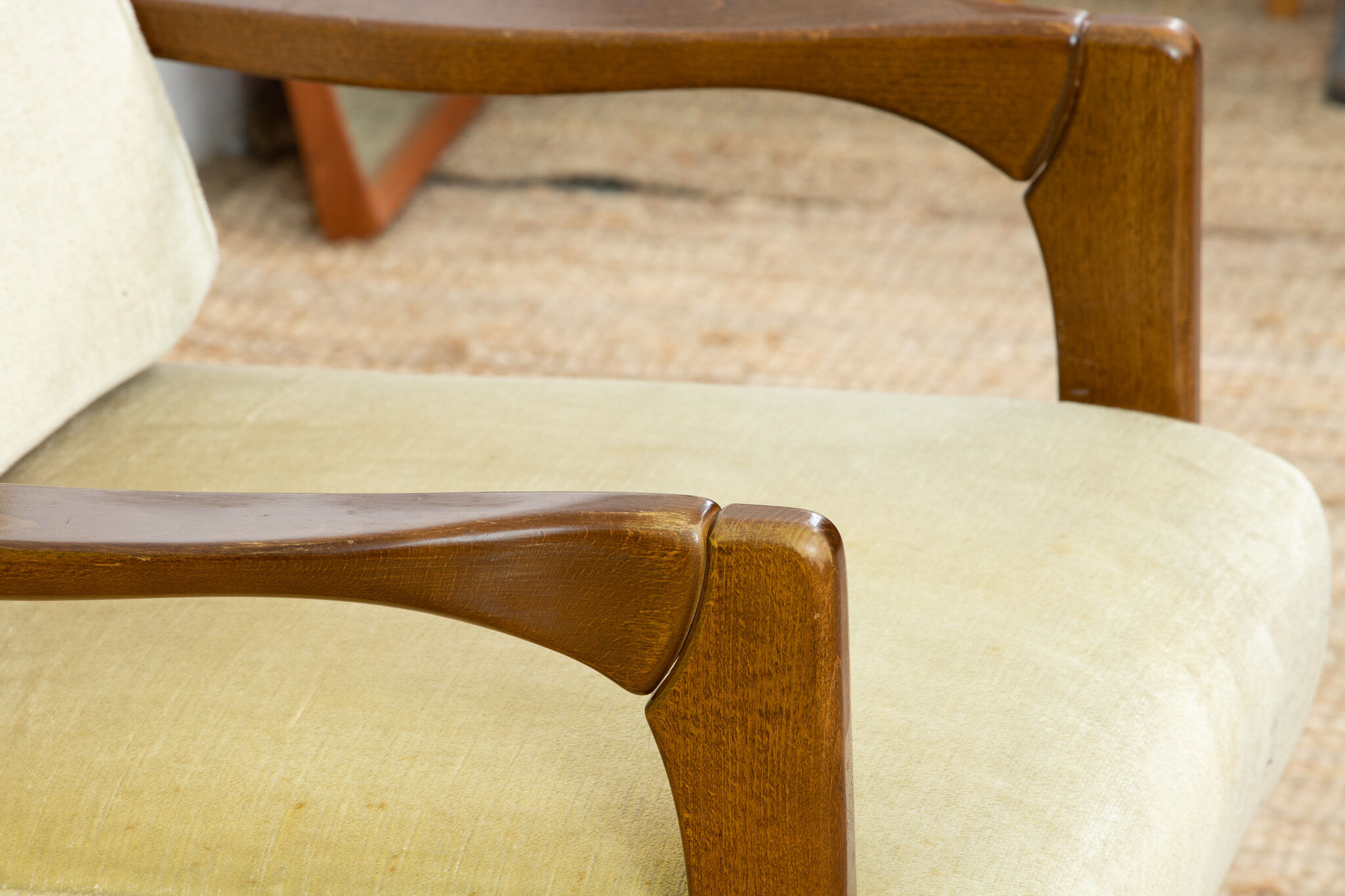 Fauteuil Scandinave Vintage – 69 cm