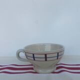 Set of 2 Basque bowls with handle