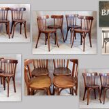 4 chairs Baumann 108 50s