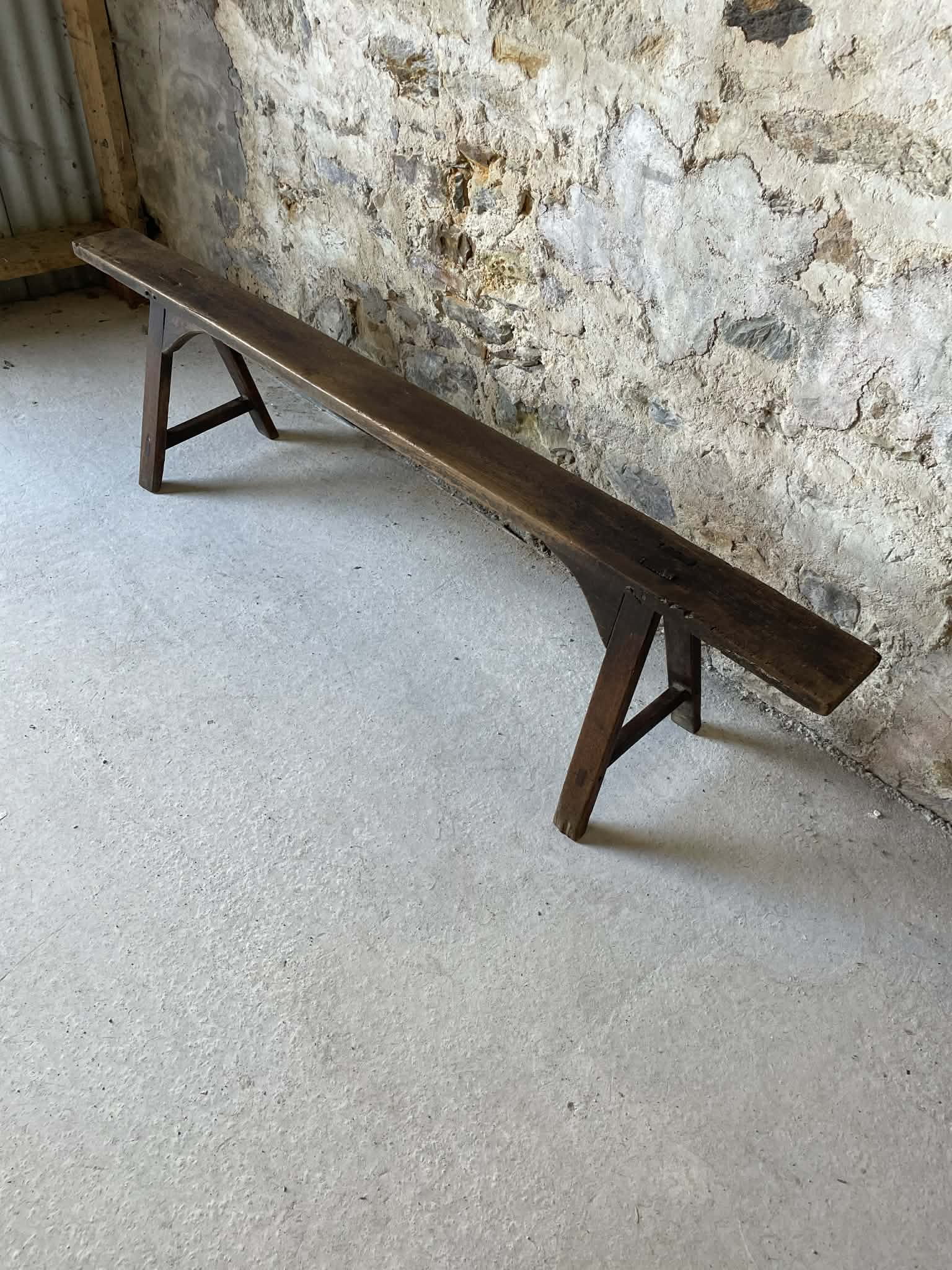 Old wooden bench – 185 cm long