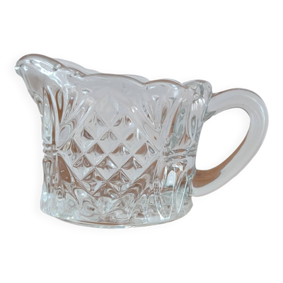 Pot à lait, crème en cristal