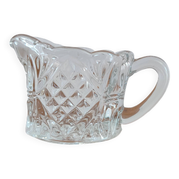 Pot à lait, crème en cristal