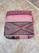 Vintage Berber Kilim Pouf: Handmade Moroccan Floor Cushion