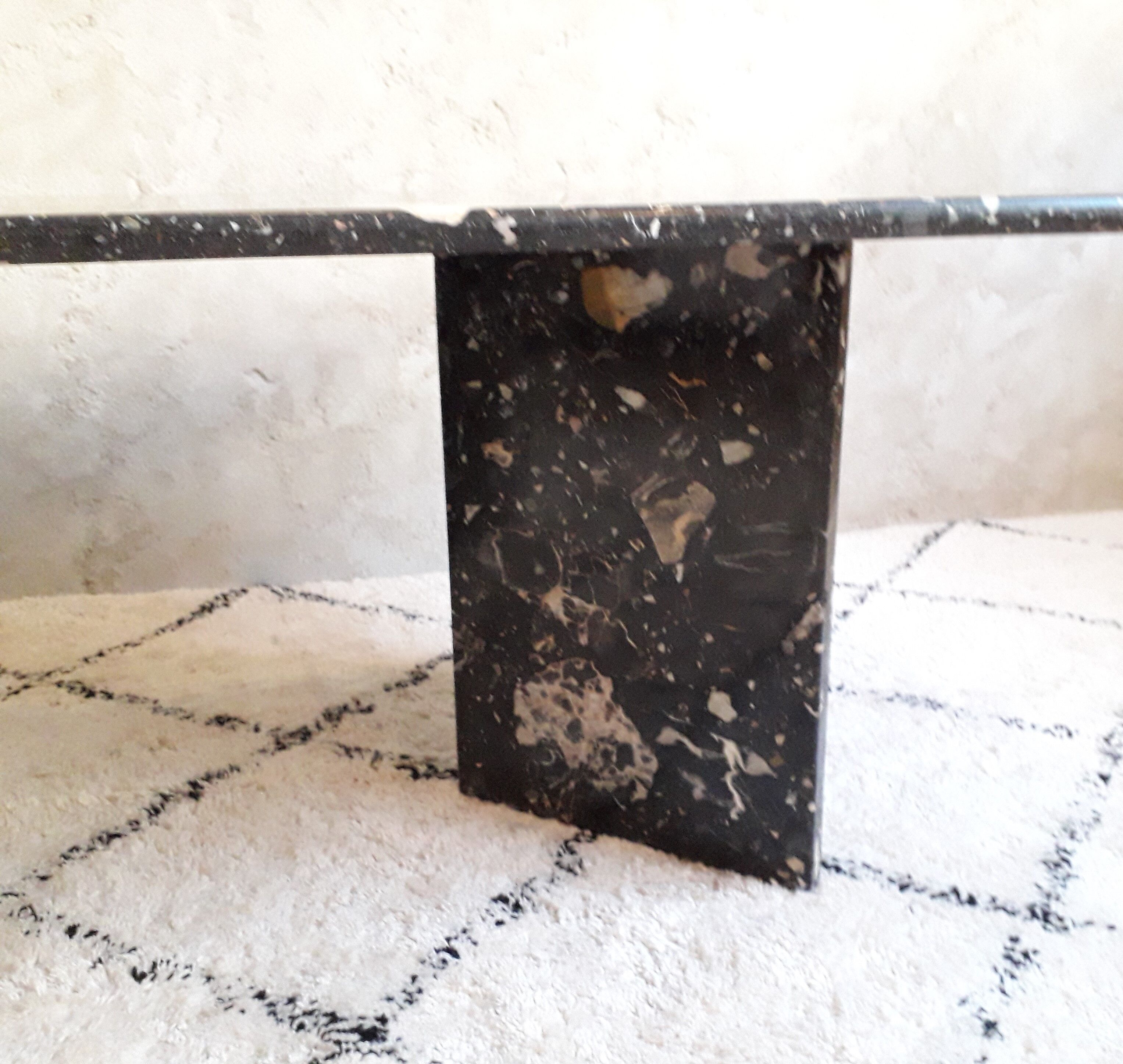 Table basse Marbre des années 70