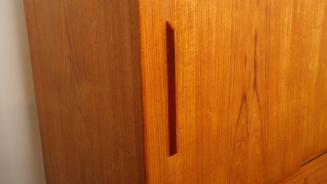 Enfilade danoise en teck, années 1960