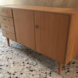 Vintage sideboard in light wood
