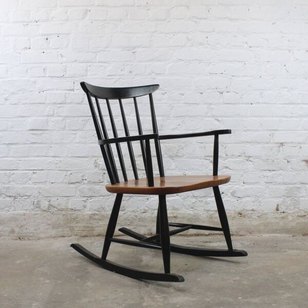 Rocking-chair vintage style scandinave