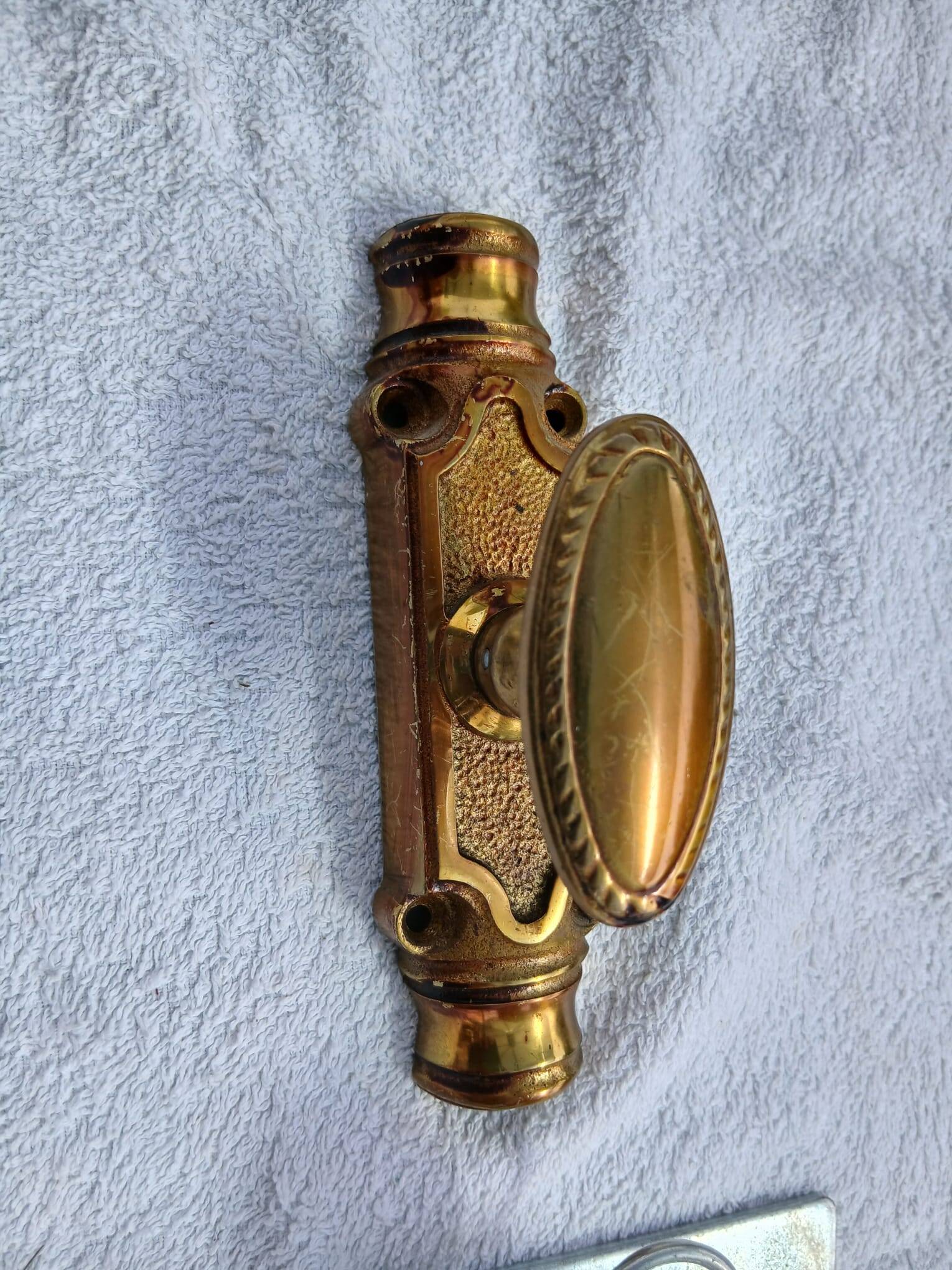 New collection partly of antique hardware brass