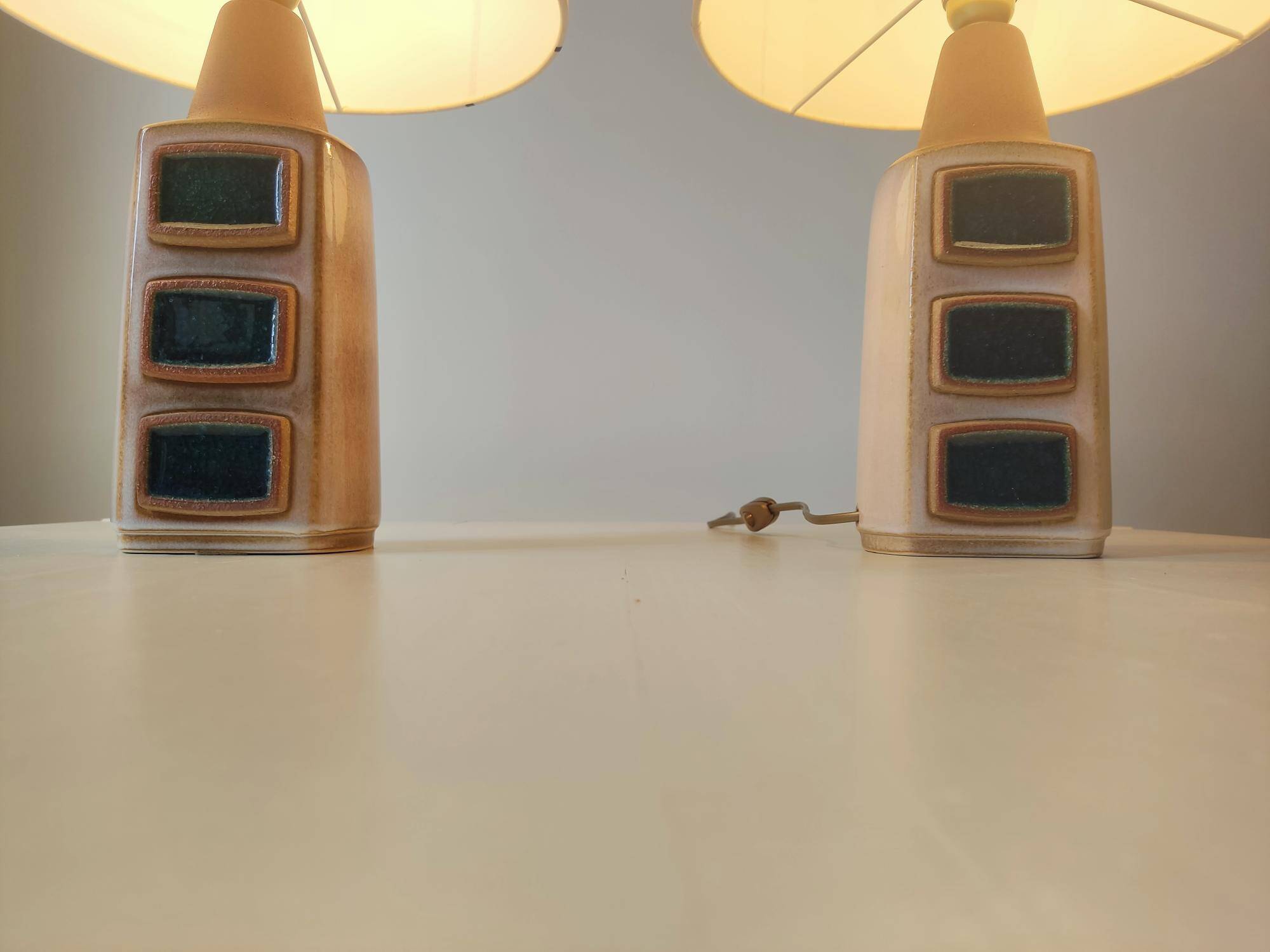 Pair of Soholm lamps - Denmark 60s
