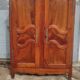 Old 19th century Forézienne cabinet in Bressane oak wood