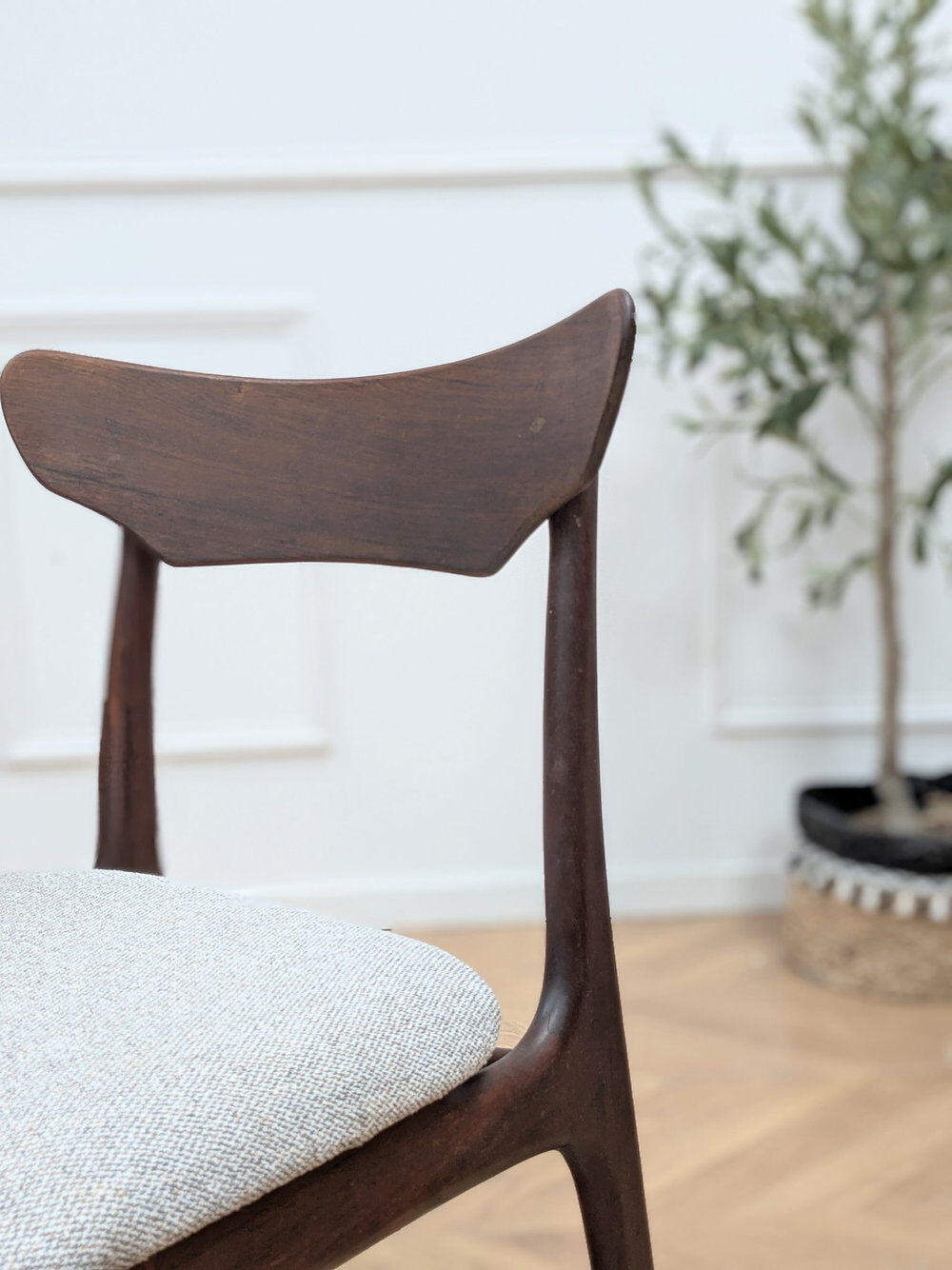 Chaise vintage designée par Schionning & Elgaard