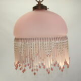 Light suspension/ beaded /vintage appliques