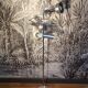 Vintage German floor lamp with 3 lights